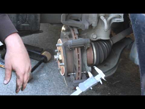 How to Replace Front Brakes Nissan Altima