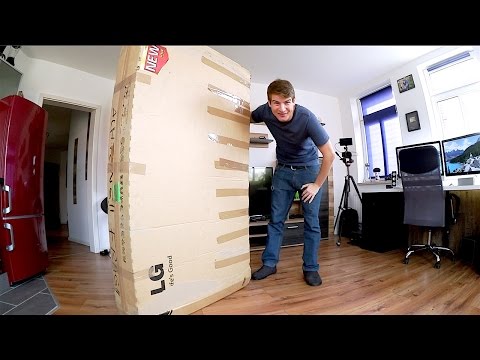 Mein bisher größtes Unboxing: LG 65