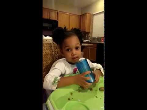 Dad Gives Advice to his 2 year old Baby Girl