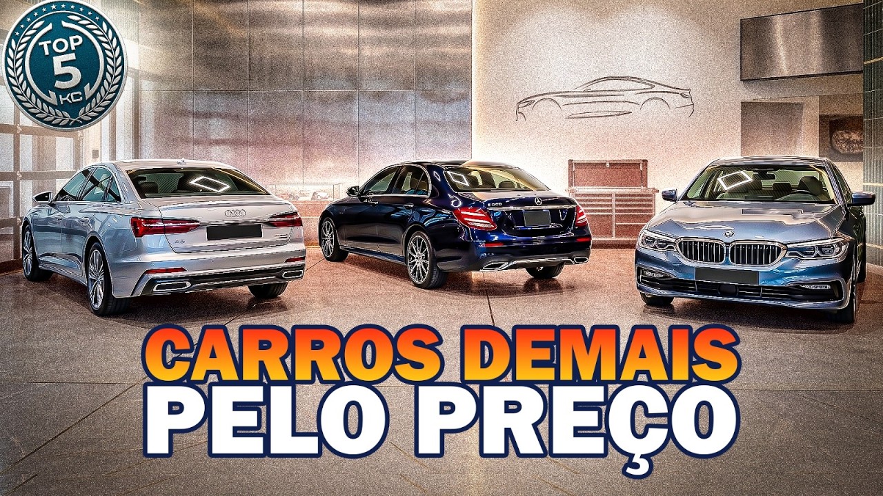 TOP 5 CARROS DE MAGNATA, BARATOS!!🔥
