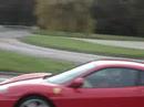 Ferrari 360 Modena on circuit