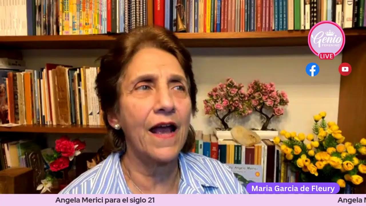 Angela Merici para el siglo 21 en Inteligencia para la paz con Maria Garcia de Fleury.
