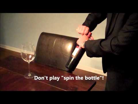 how to open wine bottle