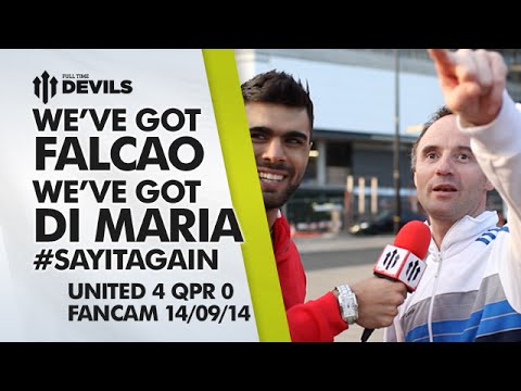 We've Got Falcao! We've Got Di Maria! | Manchester United 4 QPR 0 | FANCAM We've Got Falcao! We've Got Di Maria! | Manchester United 4 QPR 0 | FANCAM