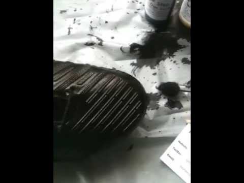 how to dye football boots