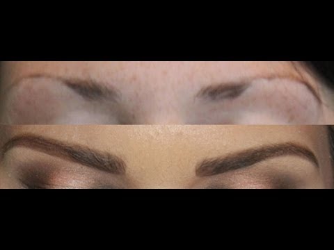 how to grow over plucked eyebrows