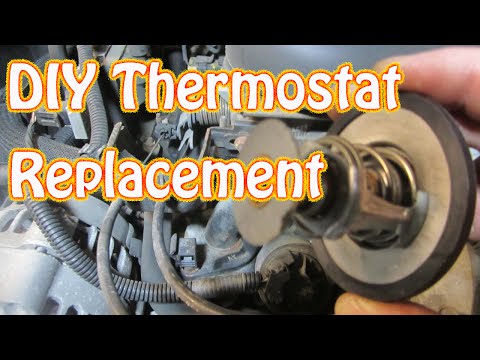 DIY How to Replace a Chevy Blazer Thermostat S10 Jimmy Envoy Vortec Thermostat Replacement