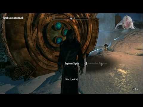 how to transcribe the lexicon in skyrim
