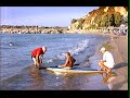 Funny canoeing - the whole beach starts laughing