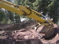 operating komatsu PC60 excavator operating komatsu PC60 excavator