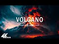FLYING OVER VOLCANO (4K UHD) - RELAXING MUSIC ..