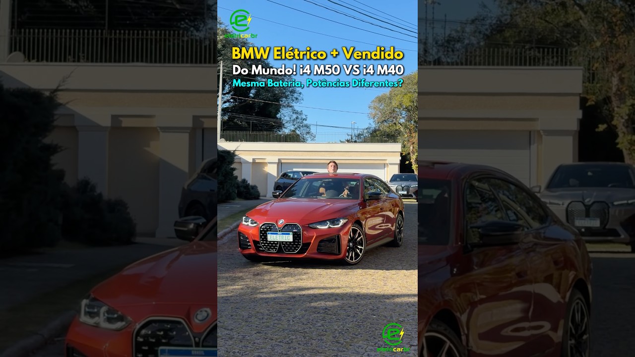 Esse é o BMW Elétrico Mais Vendido do Mundo: i4 de até 544 cv