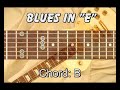 Free guitar lesson. Practise improvisation. Blues in E