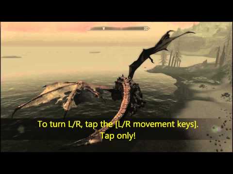 how to ride a dragon in skyrim