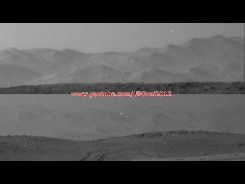 UFO Arrives On Mars, Curiosity NASA, June 23, 2014