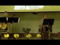 Lindsey Tuller, Vocalist Performing Jota, a Spanish folk song at St. John's Cathedral in Jacksonville, FL 11/14/2010.