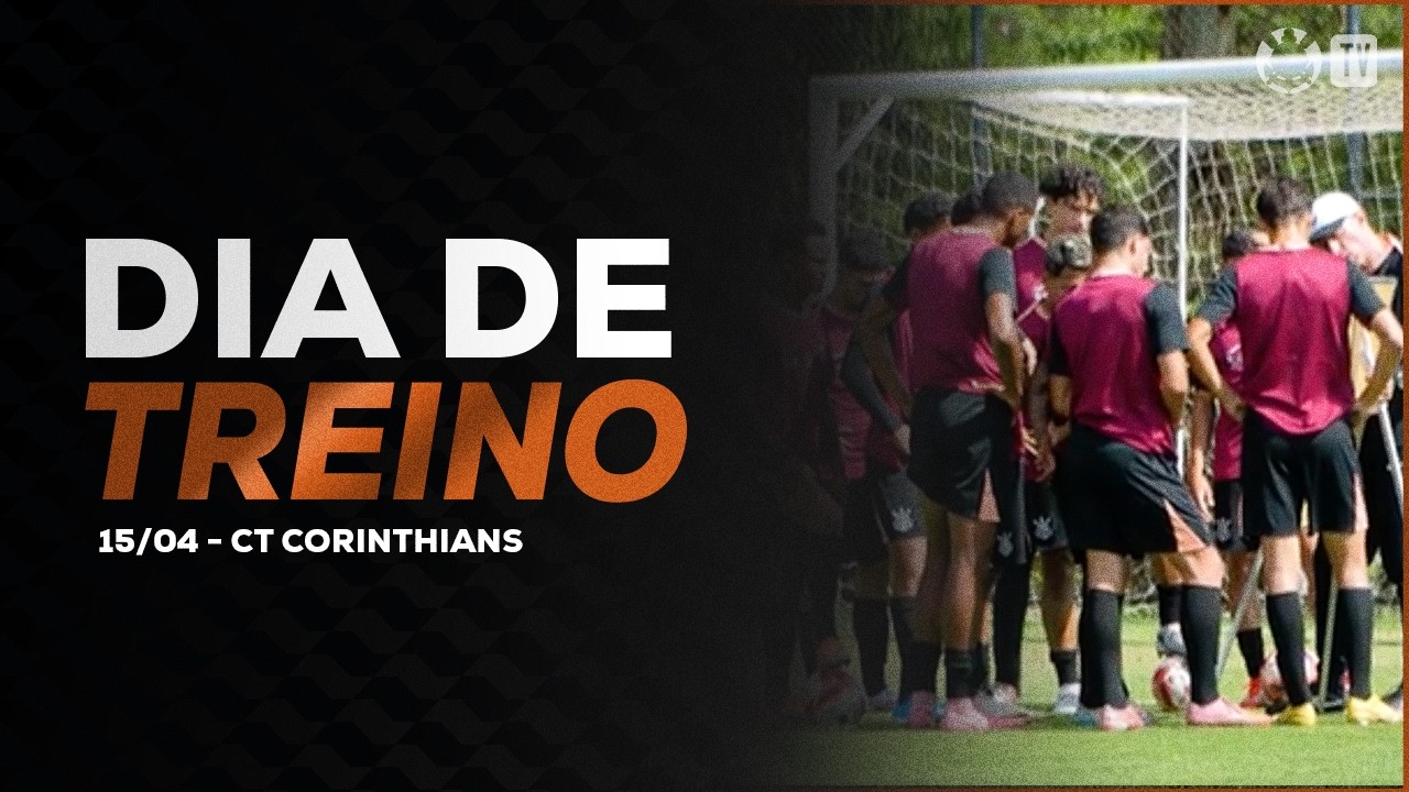 TREINO DA BASE: ÚLTIMOS AJUSTES DO CORINTHIANS SUB-20 ANTES DO CLÁSSICO ALVINEGRO