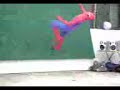 la caida de spider-man
