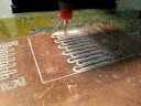 drilling a simple PCB