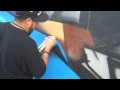 Art Basel Live Painting on Building across from Urbanite