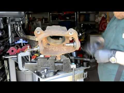 how to install snap ring on ball joint