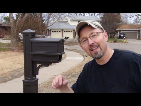 How to Install a Curbside Mailbox and Post