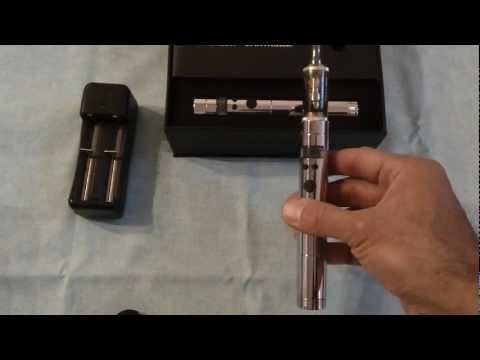 how to turn an e cig on