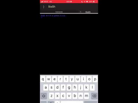iOS  automation - building and deploying a website from an iPhone using Python