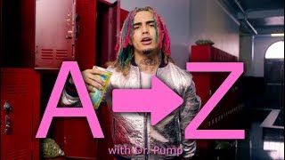 Gucci Gang but it 's in alphabetical order