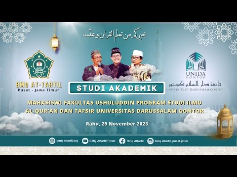 STUDI AKADEMIK FAKULTAS USHULUDDIN STUDI ILMU AL-QUR’AN DAN TAFSIR UNIVERSITAS D