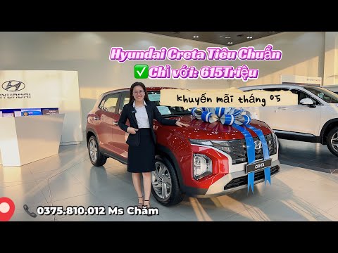 Cập nhật khuyến mãi Hyundai Creta Tiêu Chuẩn tháng 05 tại Hyundai Trường Chinh Sài Gòn