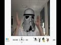 virtual face talking   virtual stormtrooper