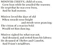 \"Miniver Cheevy\" by Edwin Arlington Robinson