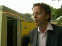 Interview met minister Koenders op festival Mundial \ Interview met minister Koenders op festival Mundial \