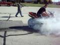 videos de Triumph Daytona Burnout