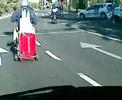 Portaequipaje para ciclomotores