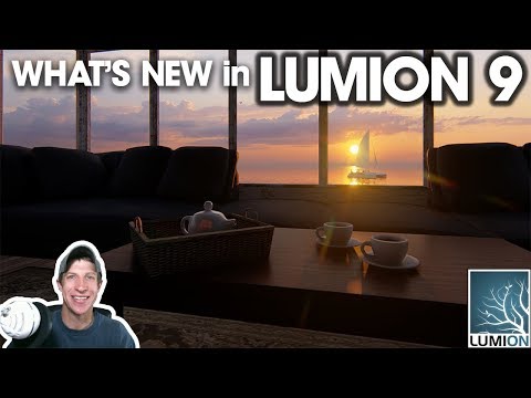 What's New in LUMION 9! (Real Time Rendering!)