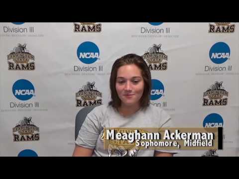FSU Athlete of the Week 9/25/16- Meaghann Ackerman