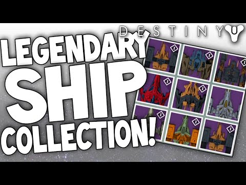 Destiny: My Legendary Ship Collection!