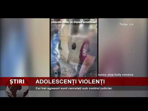 Agresorii adolescenți din Târgu Jiu, cercetați sub control judiciar