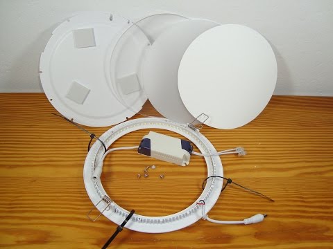 how to fit low voltage downlights