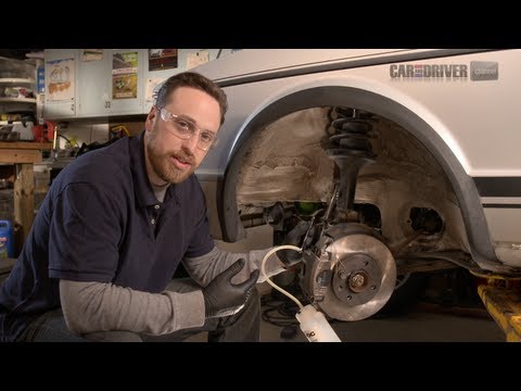 how to bleed brakes in a car