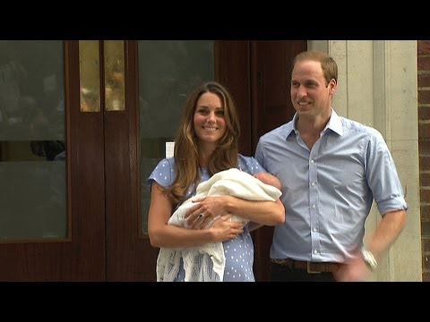 Reporting on Prince George's birth (2013)