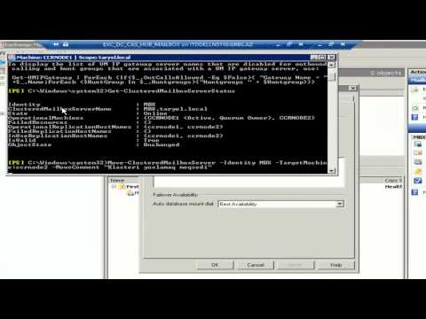how to recover ccr in exchange 2007