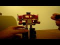 Transformers G1 Optimus Prime Review
