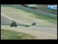 WSBK A rider falls at Salt Lake City 2009