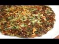Korean style vegetable pancake