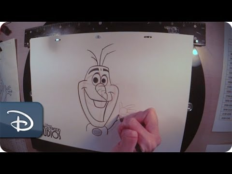 how to draw olaf youtube