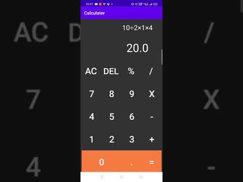 Calculater Demo