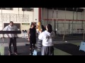 56' Inch Standing Box Jump- Unversity of Idaho WR/KR- Justin Veltung